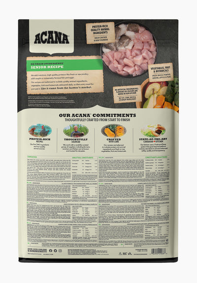 ACANA Heritage Senior Dry Dog Food (3 Sizes)