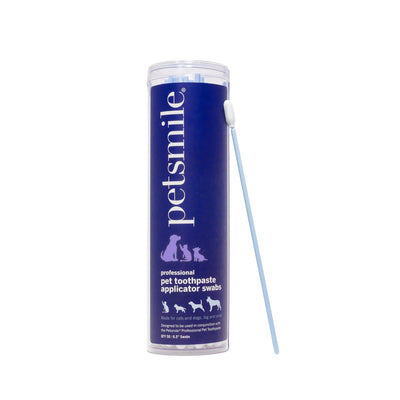 Petsmile Professional Reusable Toothpaste Applicator Swabs for Cats & Dogs 50pc