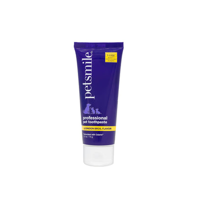 Petsmile Professional Pet Toothpaste London Broil for Cats & Dogs (2 sizes)