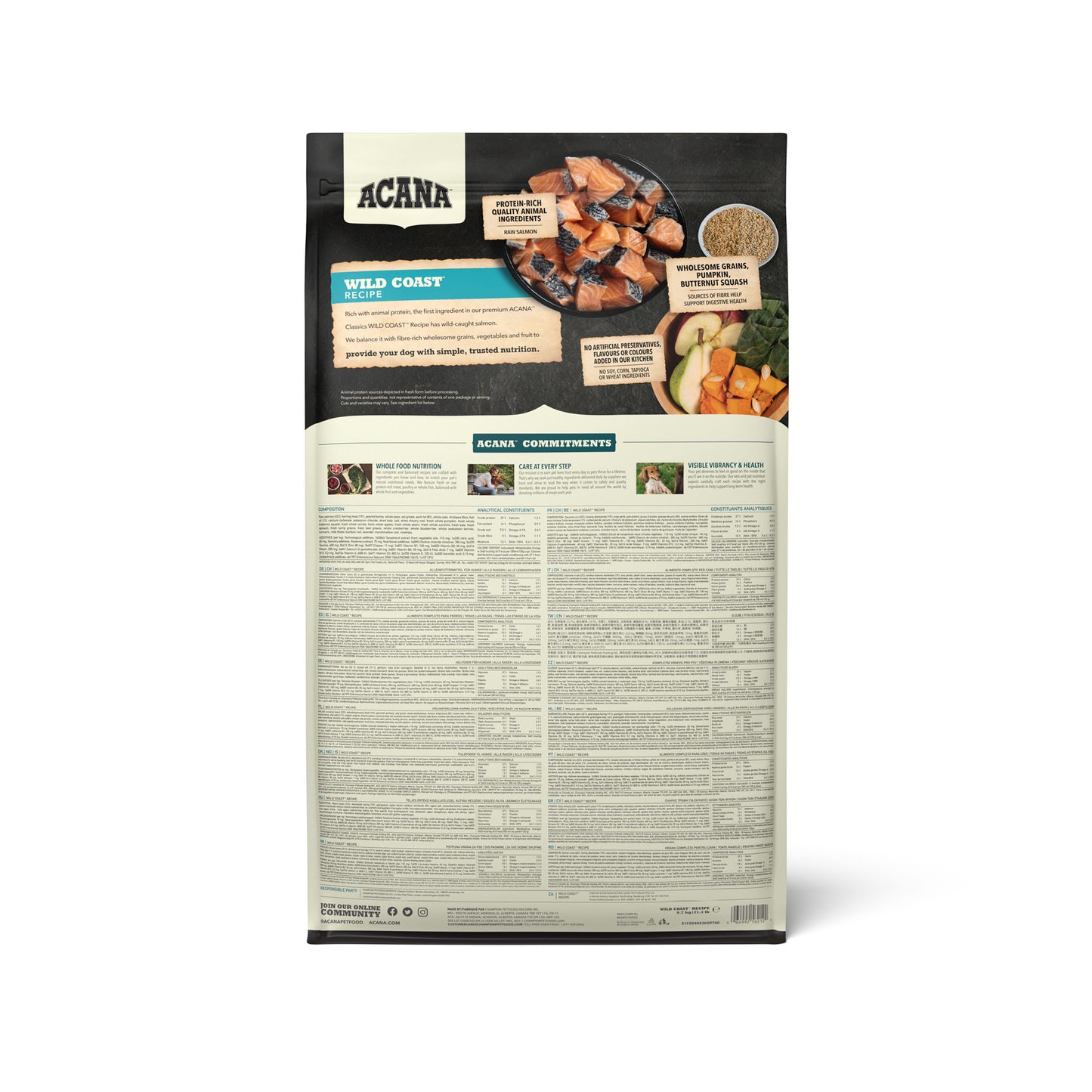 ACANA Classics Wild Coast Dry Dog Food (2 Sizes)