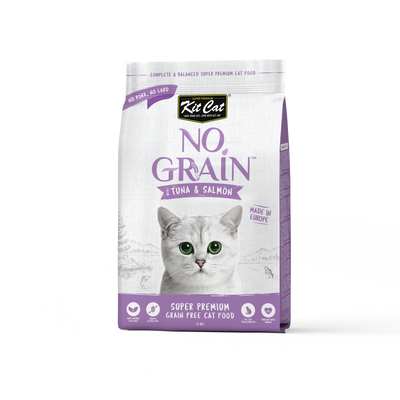 Kit Cat No Grain Tuna & Salmon Dry Cat Food (2 Sizes)