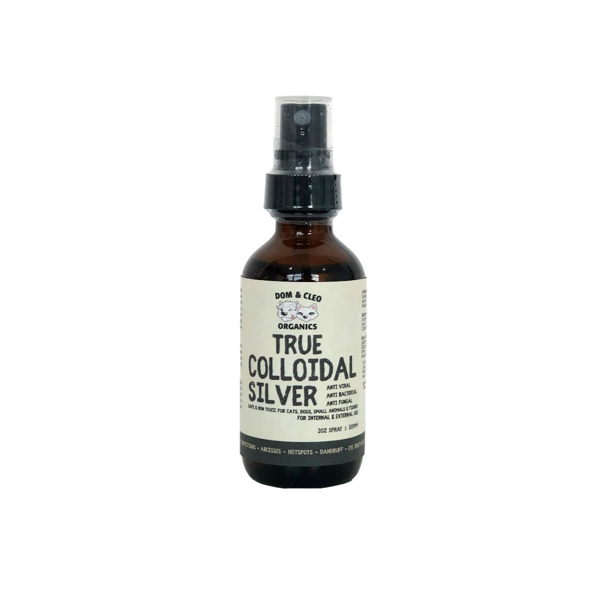 Dom & Cleo Colloidal Silver Spray 2oz