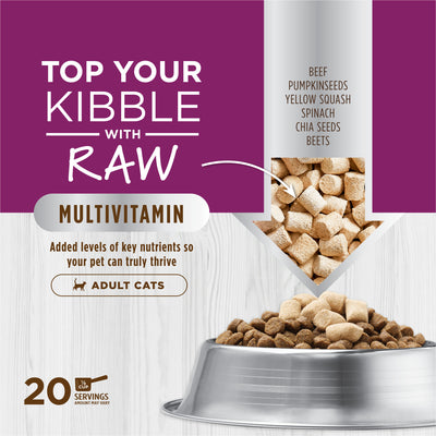 Instinct Freeze Dried Raw Boost Mixers Grain-Free Multivitamin Cat Food Topper 5.5oz