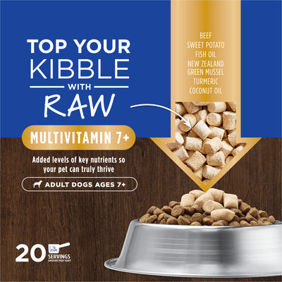 Instinct Freeze Dried Raw Boost Mixers Grain-Free Multivitamin 7+ Dog Food Topper 5.5oz
