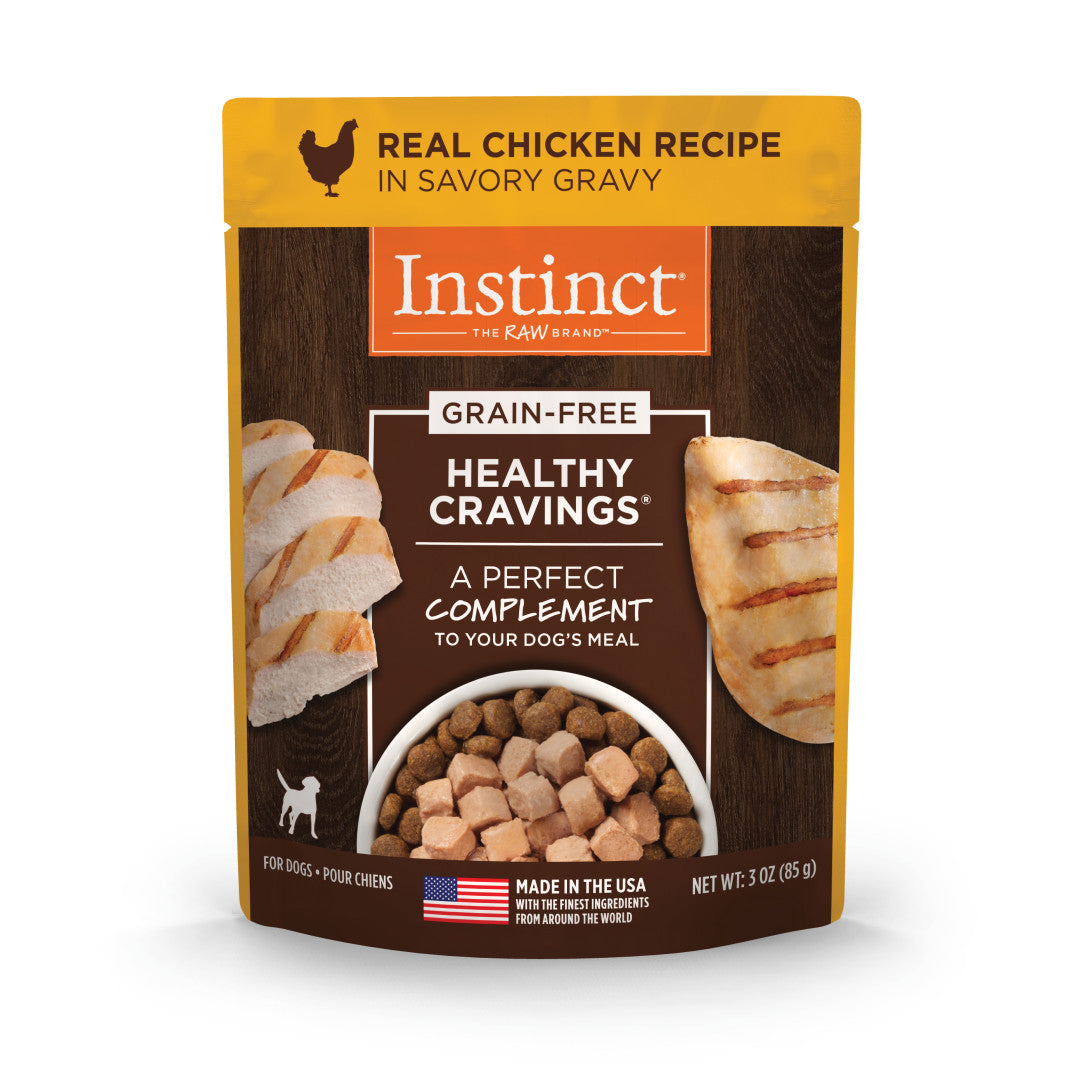 Instinct Healthy Cravings Grain-Free Real Chicken Recipe Wet Dog Food 3oz