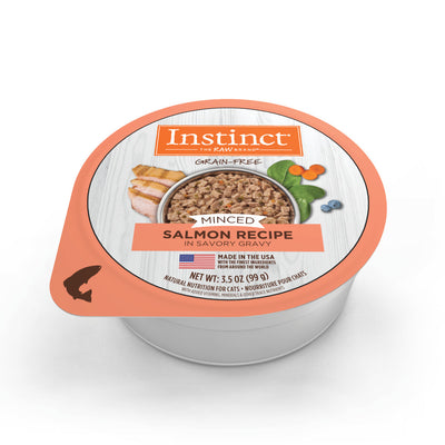 Instinct Minced Cup Grain-Free Salmon Wet Cat Food 3.5oz