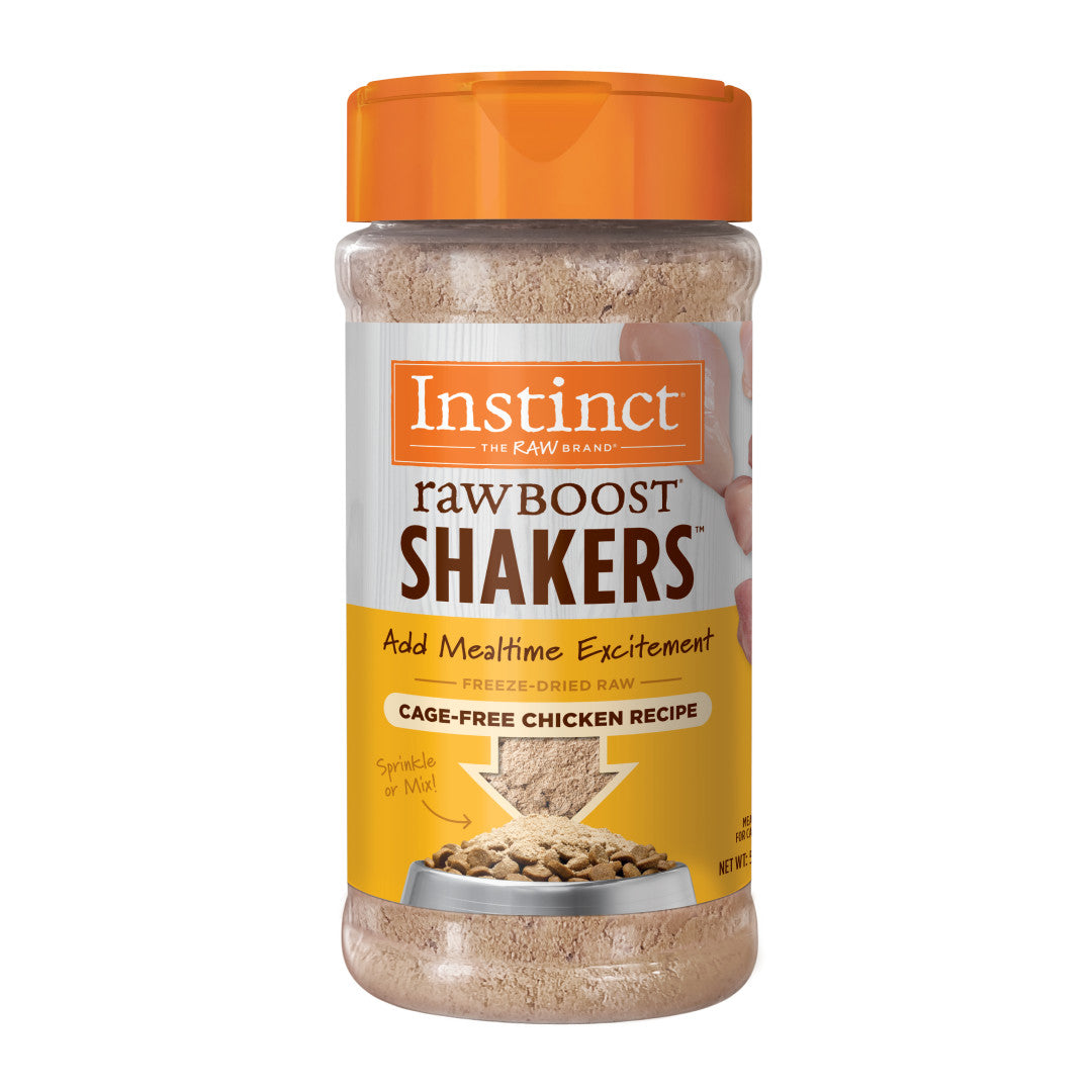 Instinct Freeze Dried Raw Boost Shaker Cage-Free Chicken Grain-Free Cat Food Topper 5.5oz