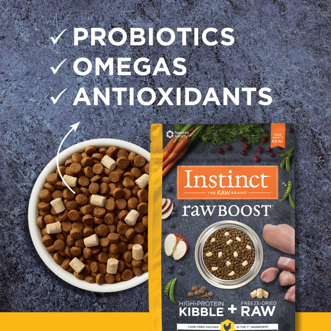 Instinct Raw Boost Grain-Free Chicken Dry Cat Food 5lb