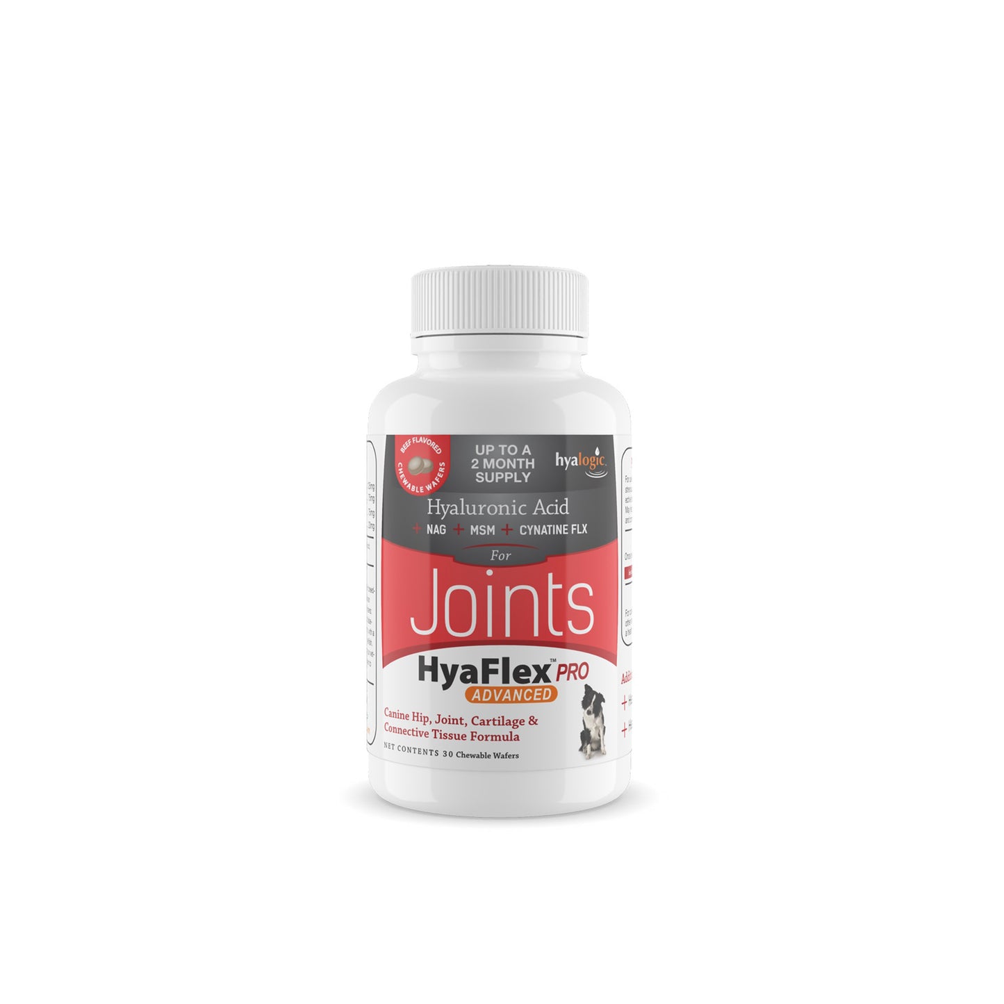 Hyalogic HyaFlex Pro Advanced Joint Care Hip & Joint Supplement for Dogs 30 tablets