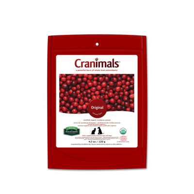 Cranimals Original Urinary Tract Pet Supplement For Cats & Dogs 120g