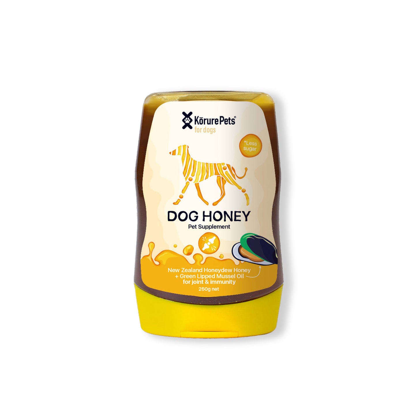 Korure Pets Honey + Mussel Oil Joint Supplement for Dogs 250g
