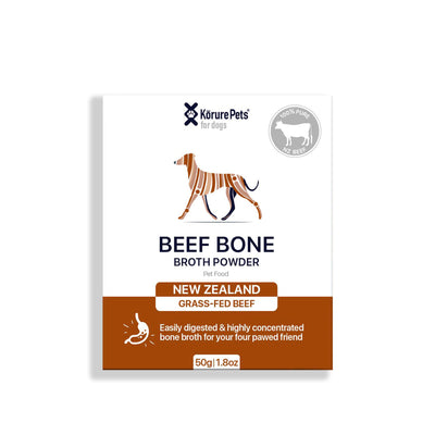 Korure Pets Beef Bone Broth Powder for Dogs 50g