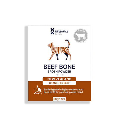Korure Pets Beef Bone Broth Powder for Cats 50g