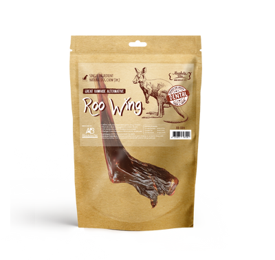 Absolute Bites Air Dried Roo Wing Dog Treats (Small Bag) 1 Piece