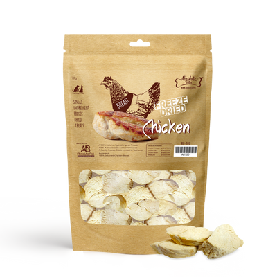 Absolute Bites Freeze Dried Chicken Breast Dog & Cat Treats (Small Bag) 70g