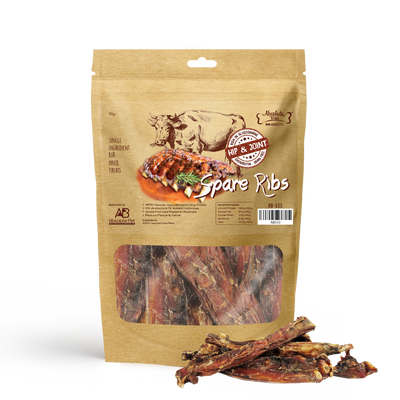 Absolute Bites Air Dried Veal Spare Ribs Dog Treats (Small Bag) 90g
