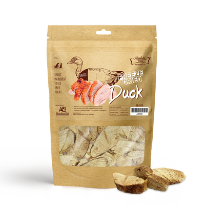 Absolute Bites Freeze Dried Duck Breast Dog & Cat Treats (Small Bag) 70g