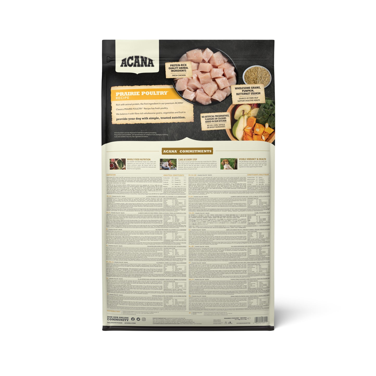 ACANA Classics Prairie Poultry Dry Dog Food (2 Sizes)