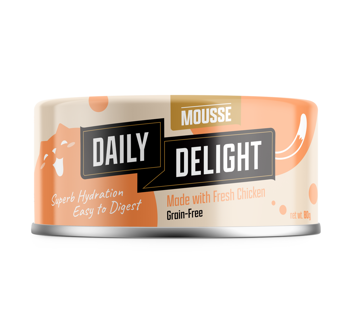 Daily Delight Mousse with Chicken Cat Canned Food 80g