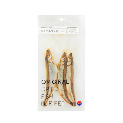 East Sea Brother Premium Half Dried Capelin Cat & Dog Treats 30g