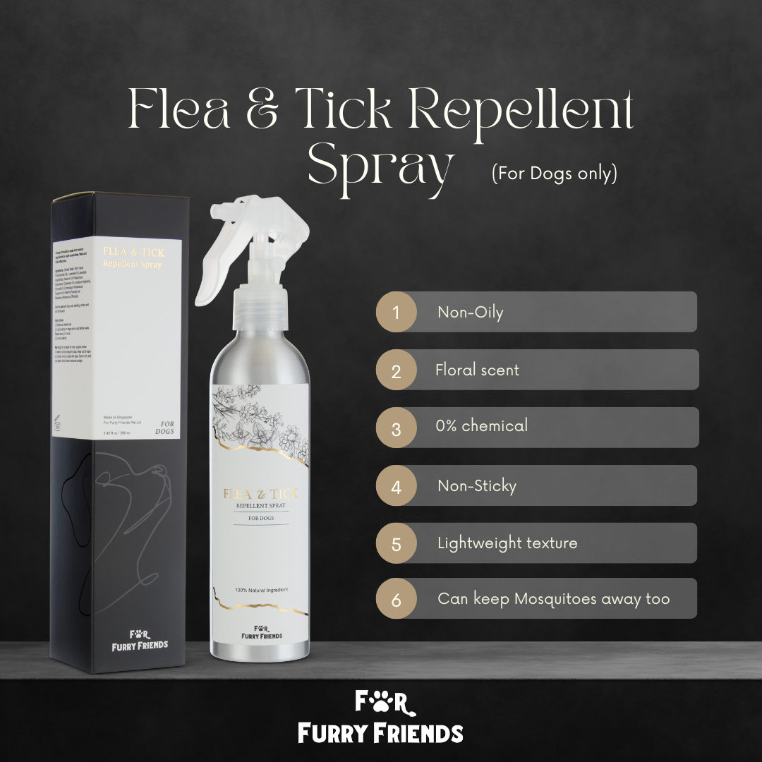 [Bundle Deal] For Furry Friends Flea & Tick Repellent Spray for Dogs (2 Sizes)