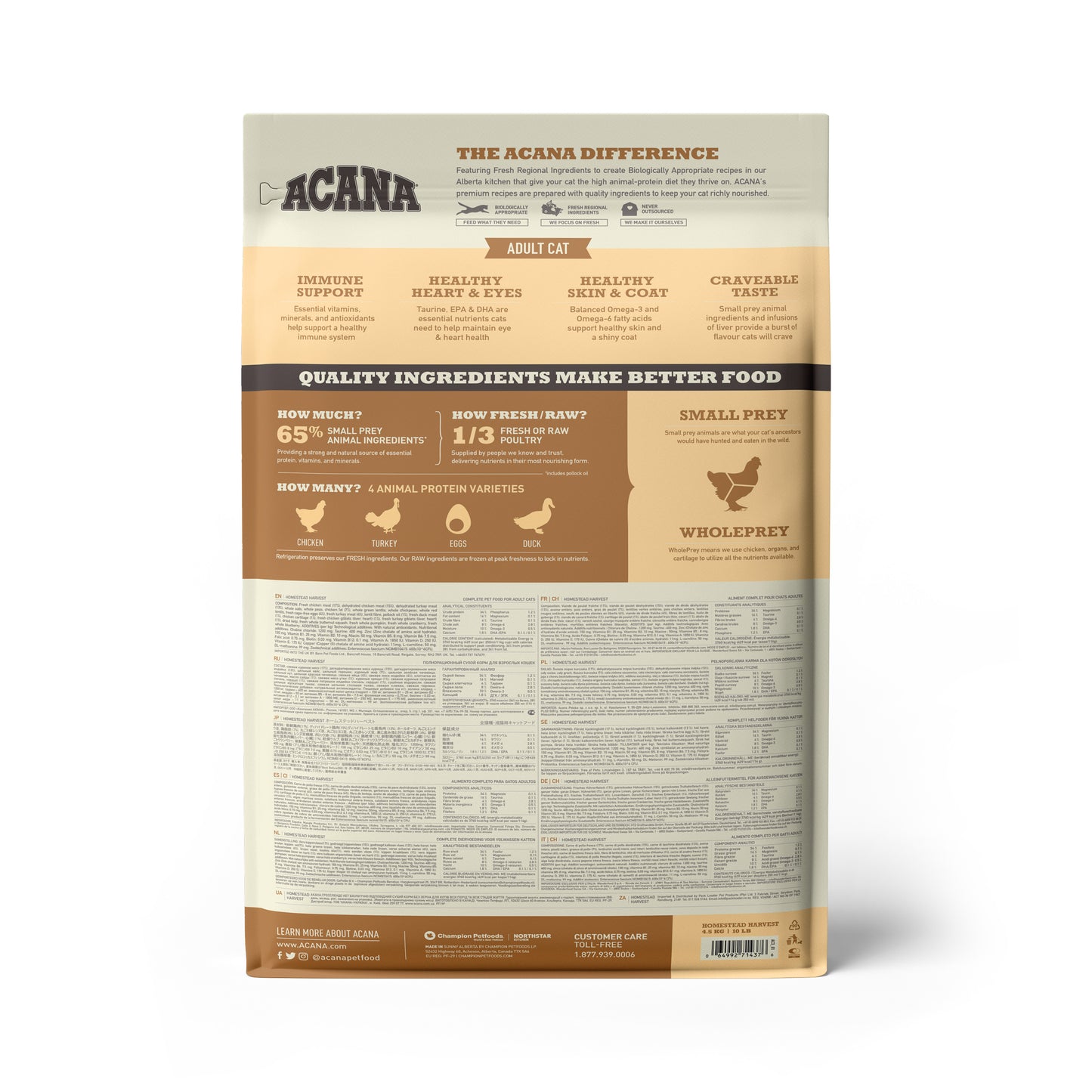ACANA Classics Homestead Harvest Dry Cat Food (2 Sizes)