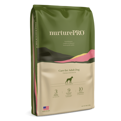 Nurture Pro Care Chicken & Fish Oil Recipe for Adult Dog Dry Food (3 Sizes)