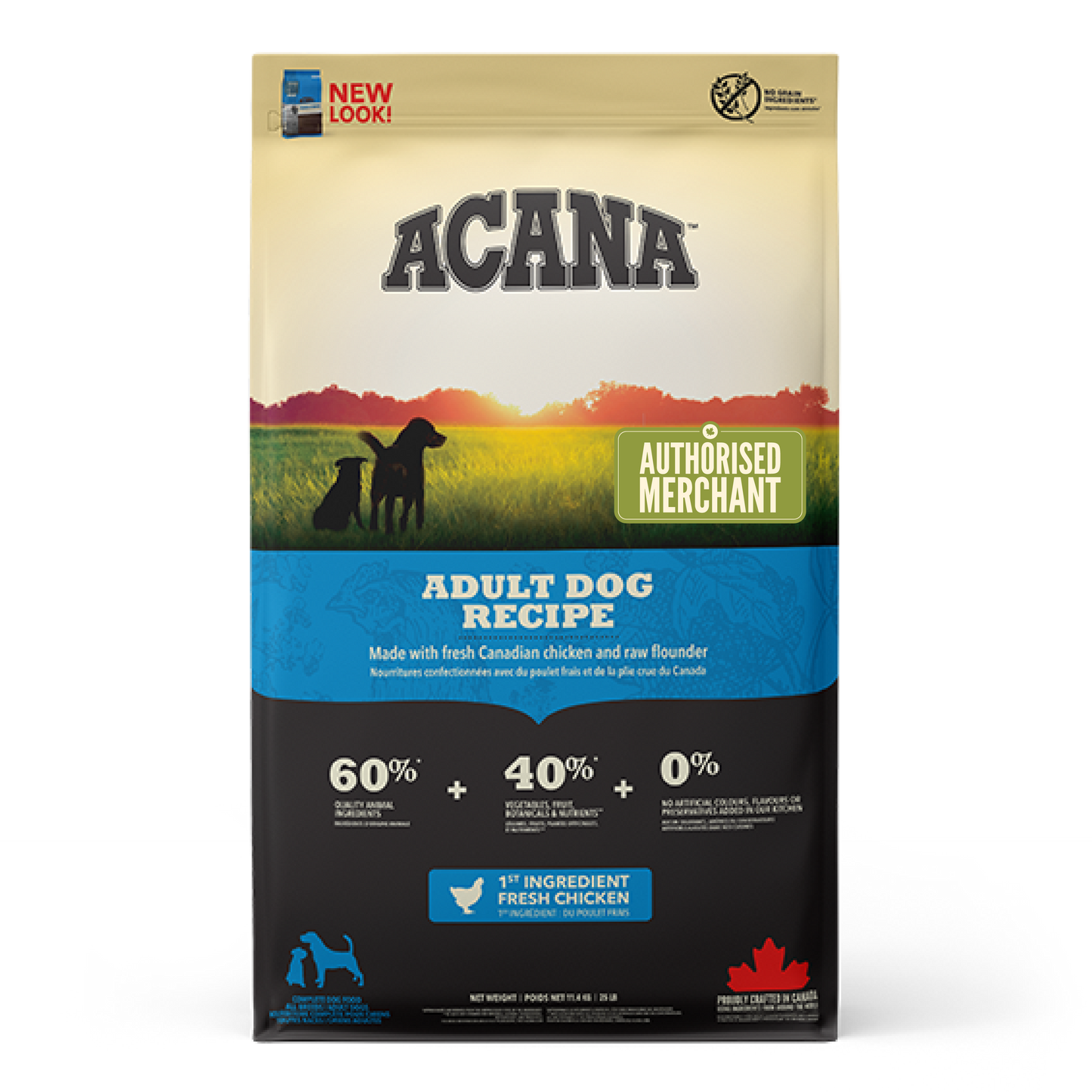 ACANA Heritage Adult Dry Dog Food (2 Sizes)