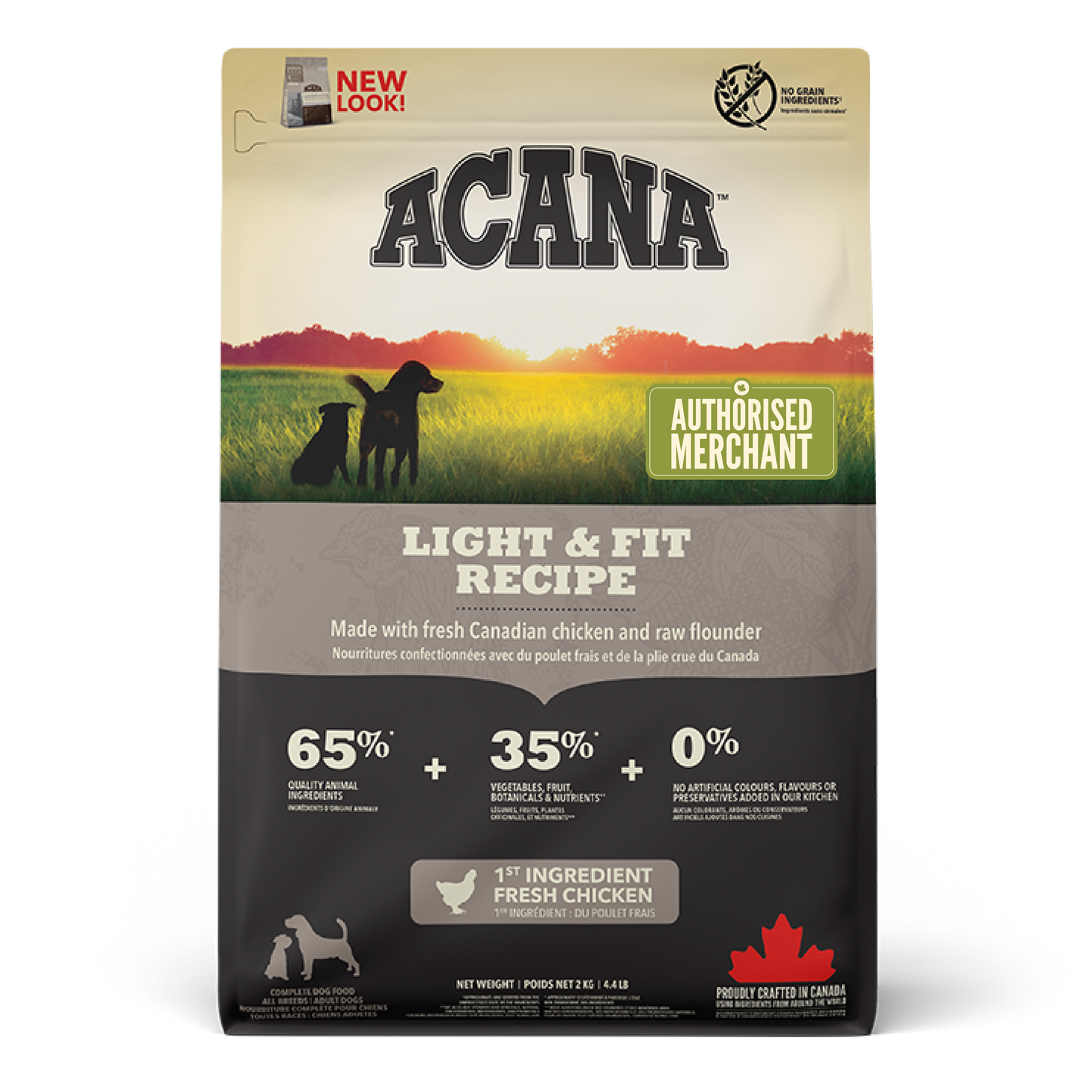 ACANA Heritage Light and Fit Dry Dog Food (2 sizes)