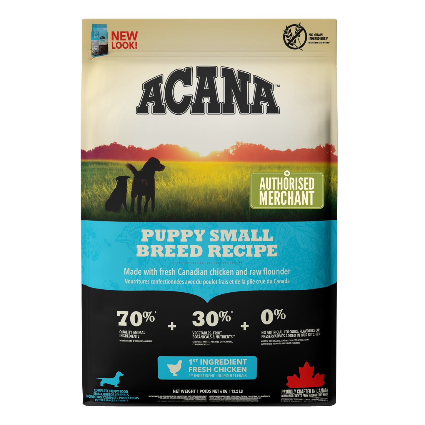 ACANA Heritage Puppy Small Breed Dry Dog Food (2 Sizes)