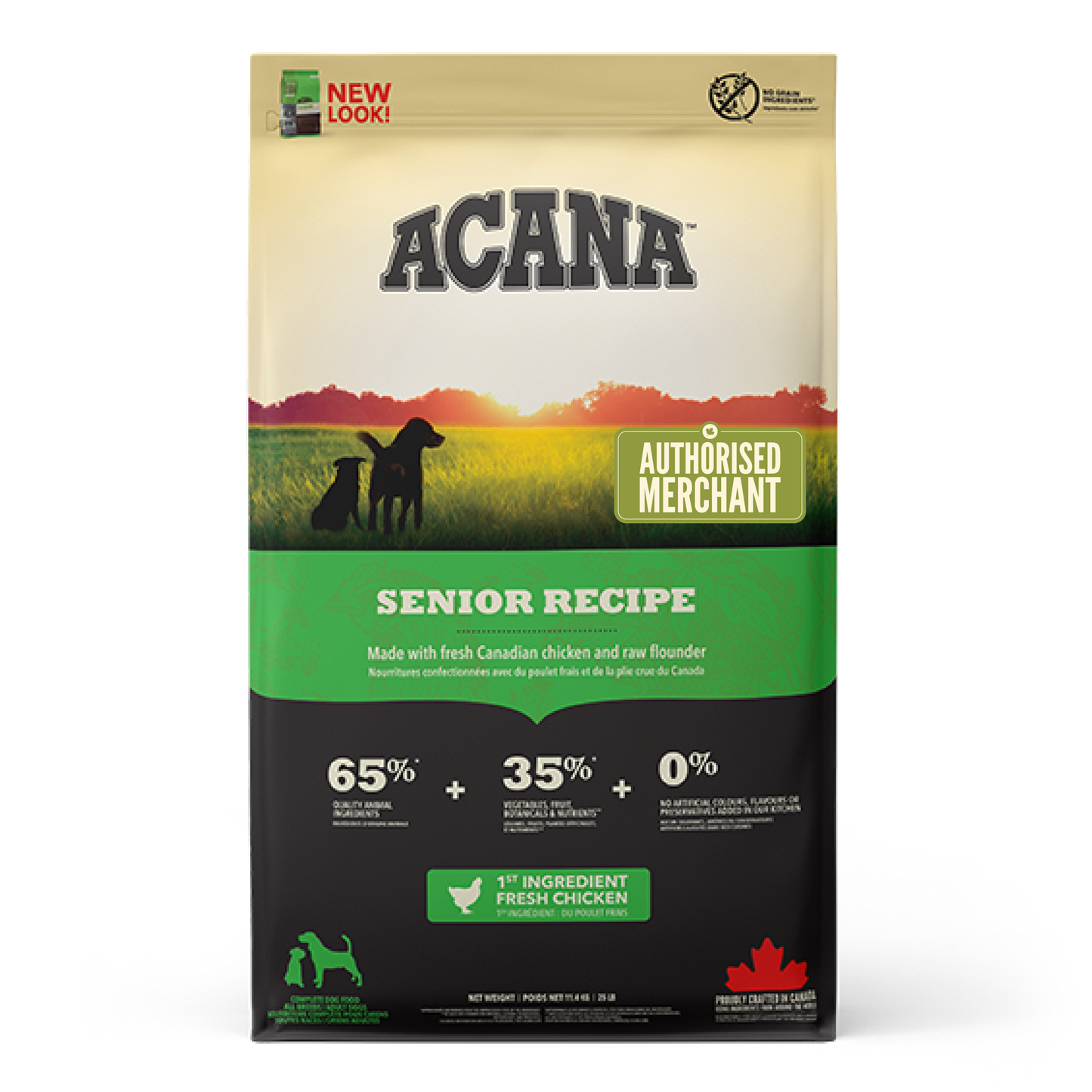 ACANA Heritage Senior Dry Dog Food (3 Sizes)