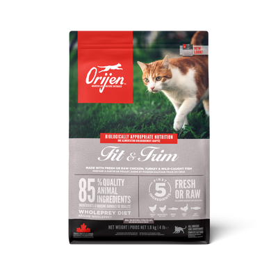 ORIJEN Fit & Trim Dry Cat Food (2 Sizes)