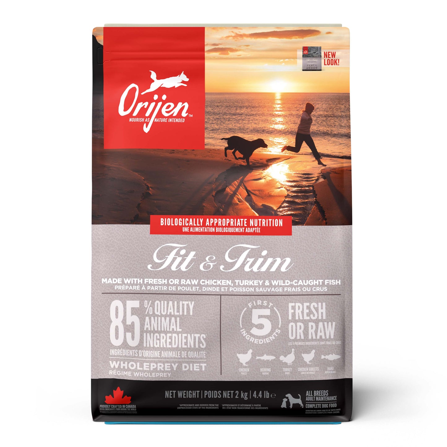 ORIJEN Fit & Trim Dry Dog Food 2kg