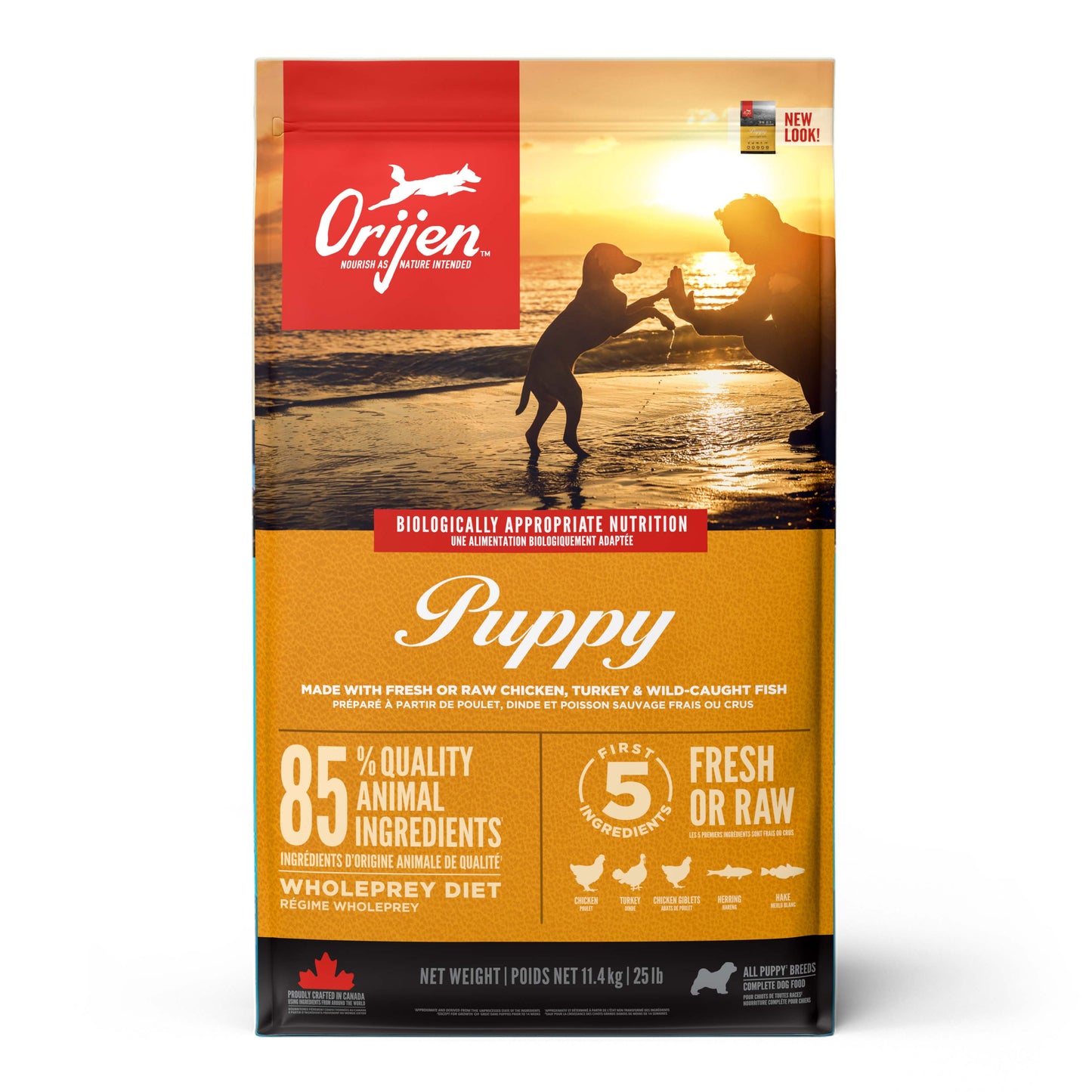 ORIJEN Puppy Dry Dog Food (3 Sizes)