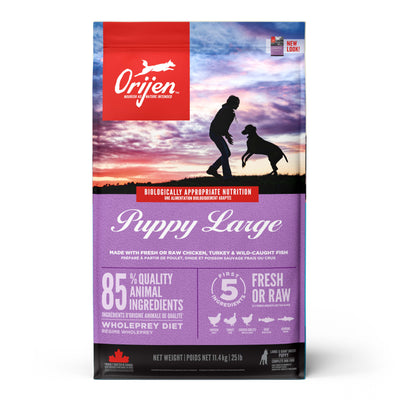 ORIJEN Large Breed Puppy Dry Dog Food 11.4kg
