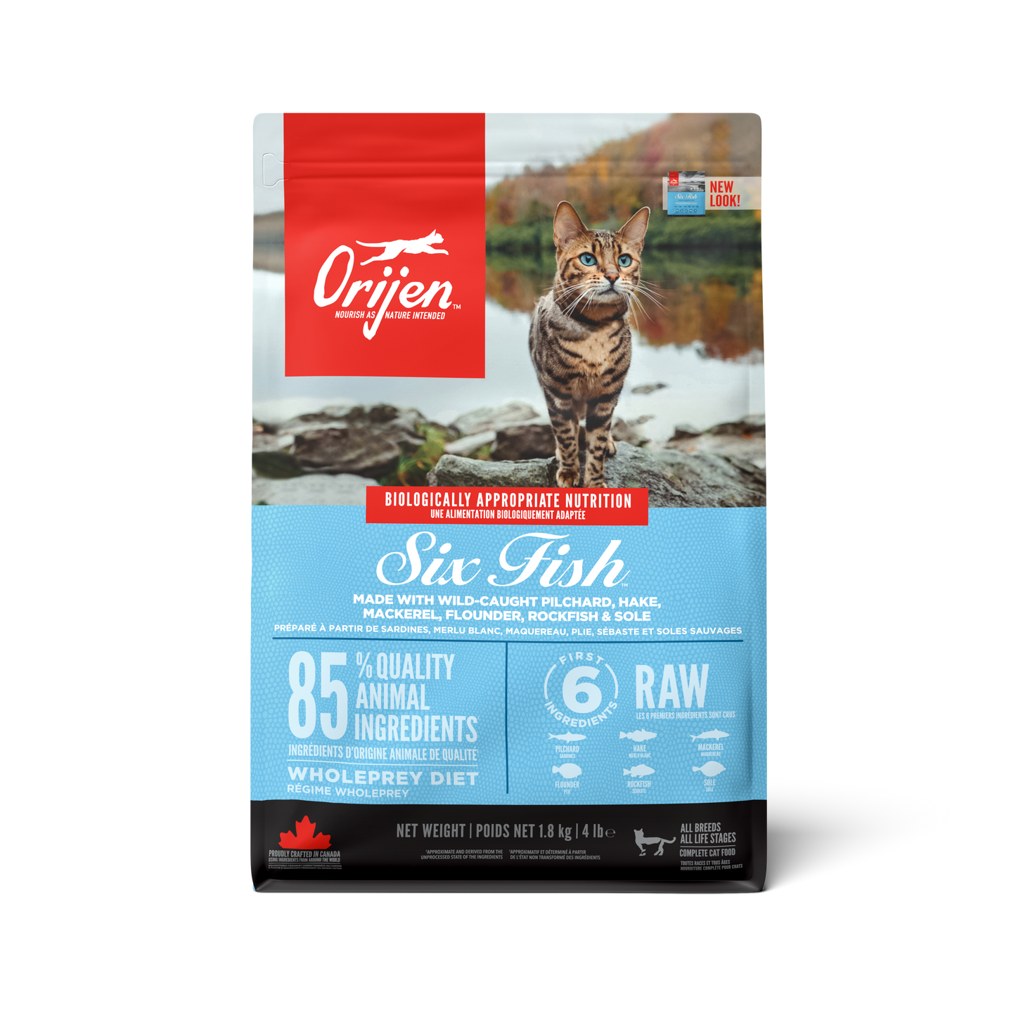 ORIJEN Six Fish Dry Cat Food (2 Sizes)