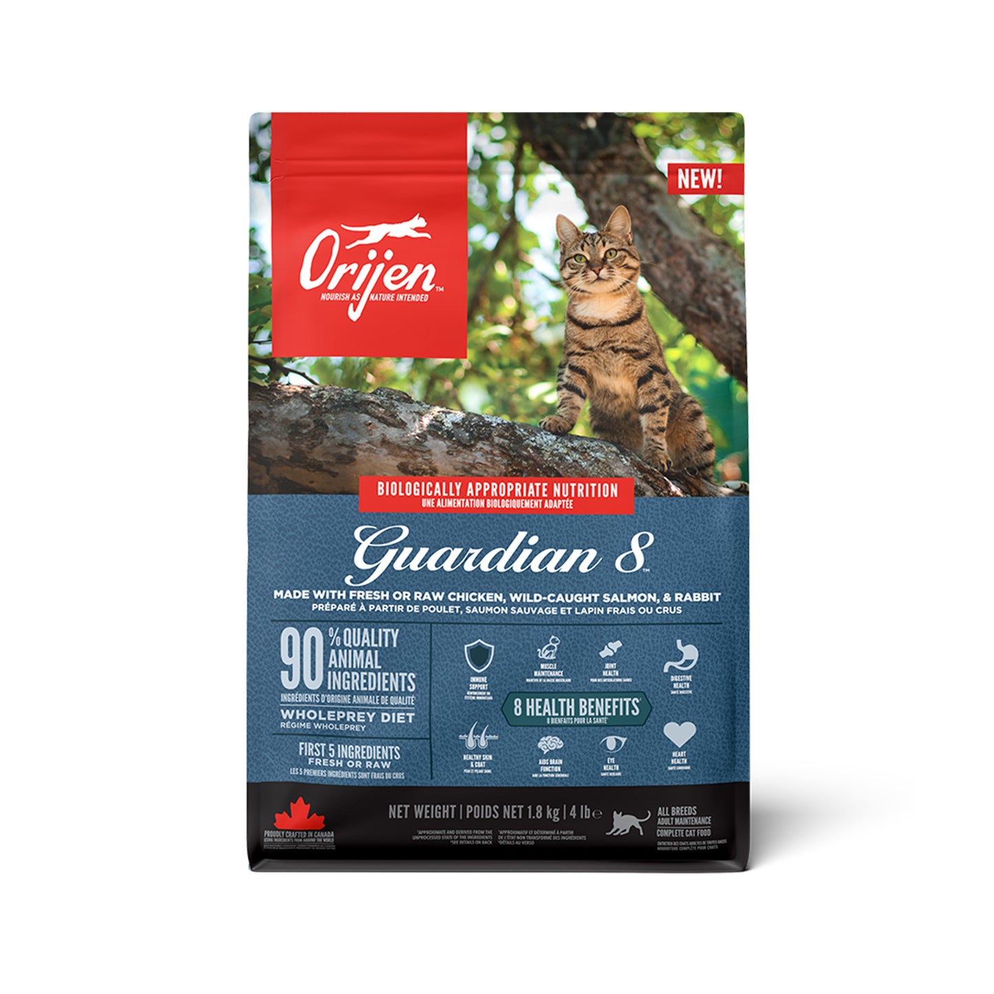 ORIJEN Guardian 8 Dry Cat Food (2 Sizes)