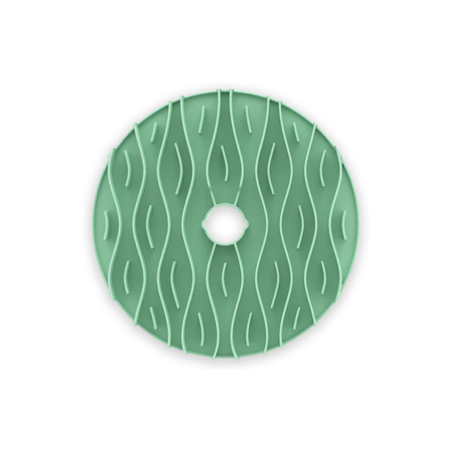Puzzle Feeder Interactive Slow Feeder Slowing Mat Accessory for Dogs (Green)