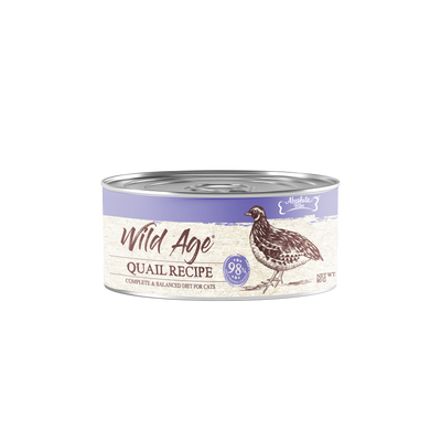Absolute Bites Wild Age Quail Cat Canned Food 80g