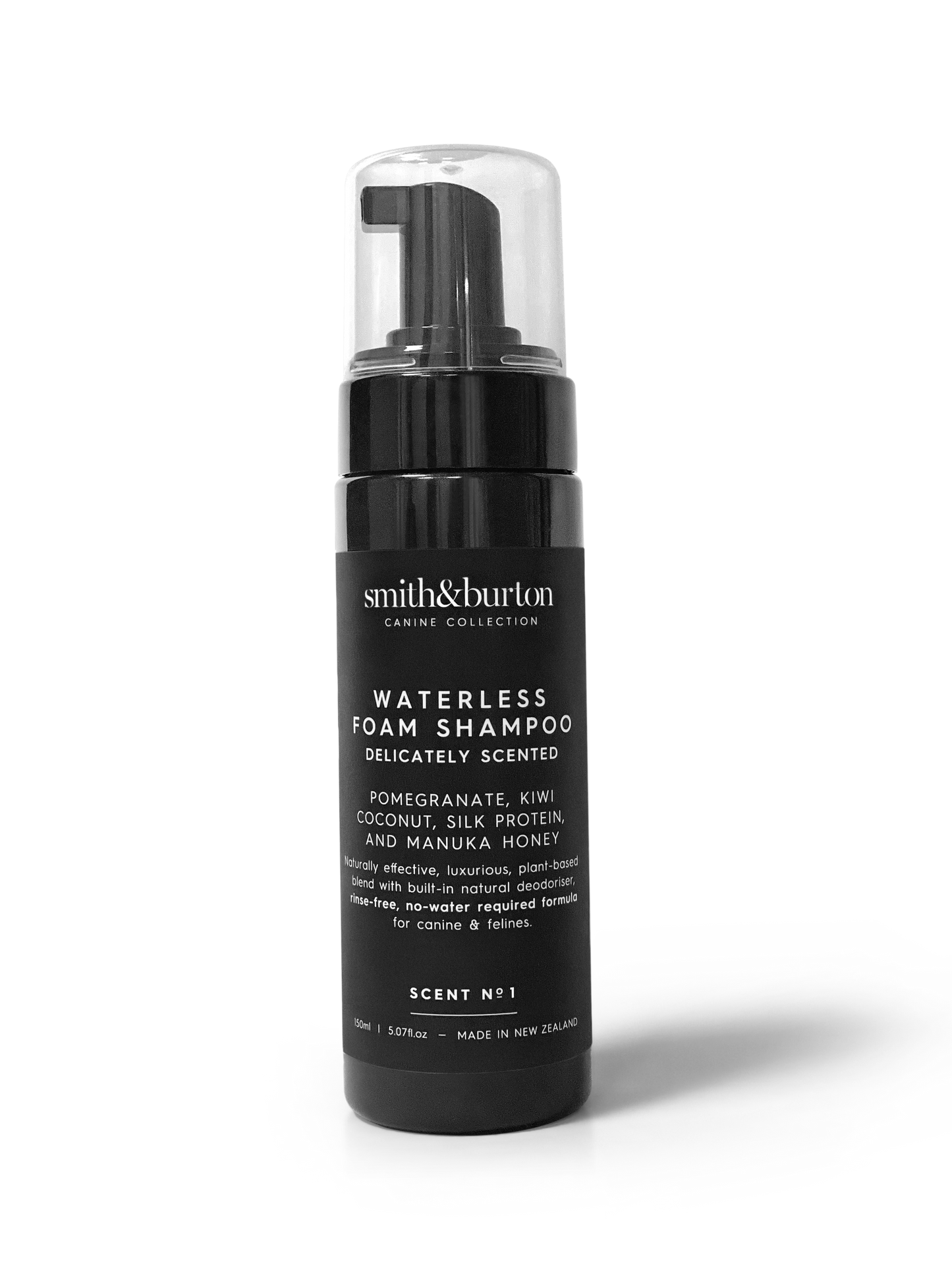 Smith&Burton Waterless Delicately Scented Foam Shampoo for Dogs & Cats 150ml