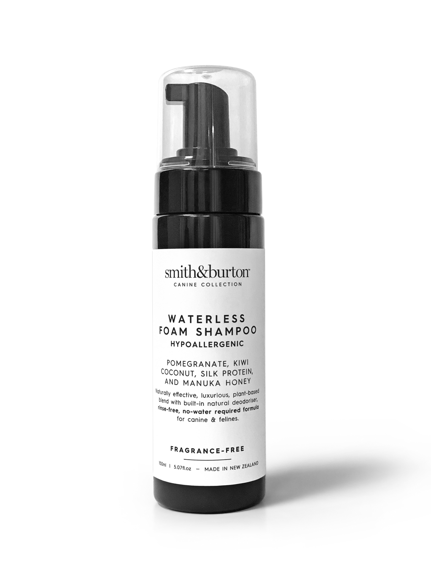 Smith&Burton Waterless Hypoallergenic Foam Shampoo for Dogs & Cats 150ml