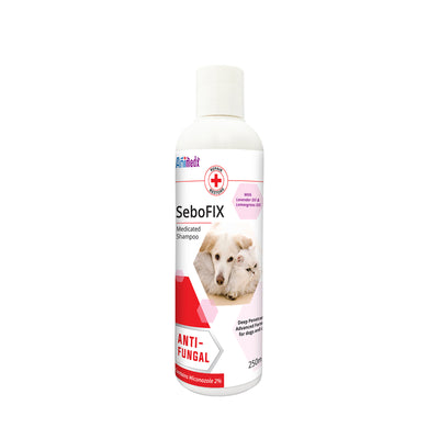 Animedx SeboFIX Medicated Shampoo for Cats & Dogs 250ml