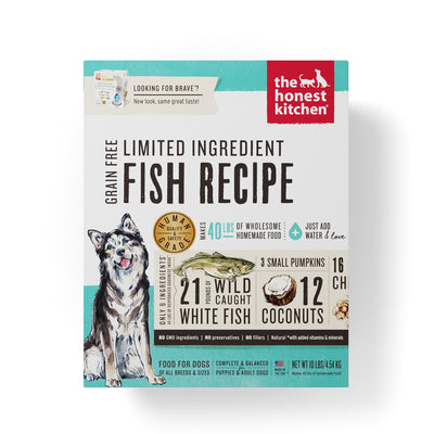 The Honest Kitchen Limited Ingredient Fish Dehydrated Dog Food (2 sizes)
