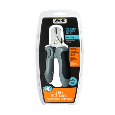 Wahl Grooming Tools 2 in 1 EZ Nail Clipper & Grinder for Dogs