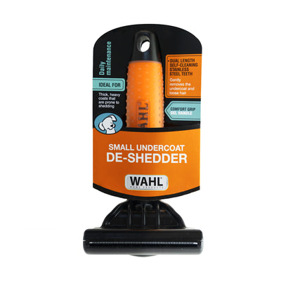 Wahl Grooming Tools Under Coat De-Shedder Brush for Dogs (Small)