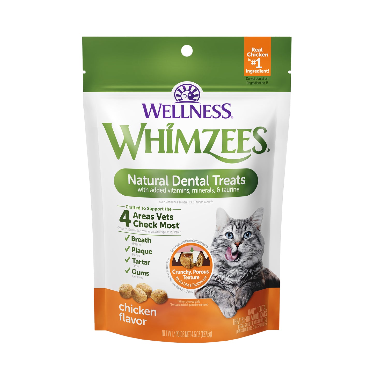 WHIMZEES Chicken Cat Dental Treats (2 sizes)
