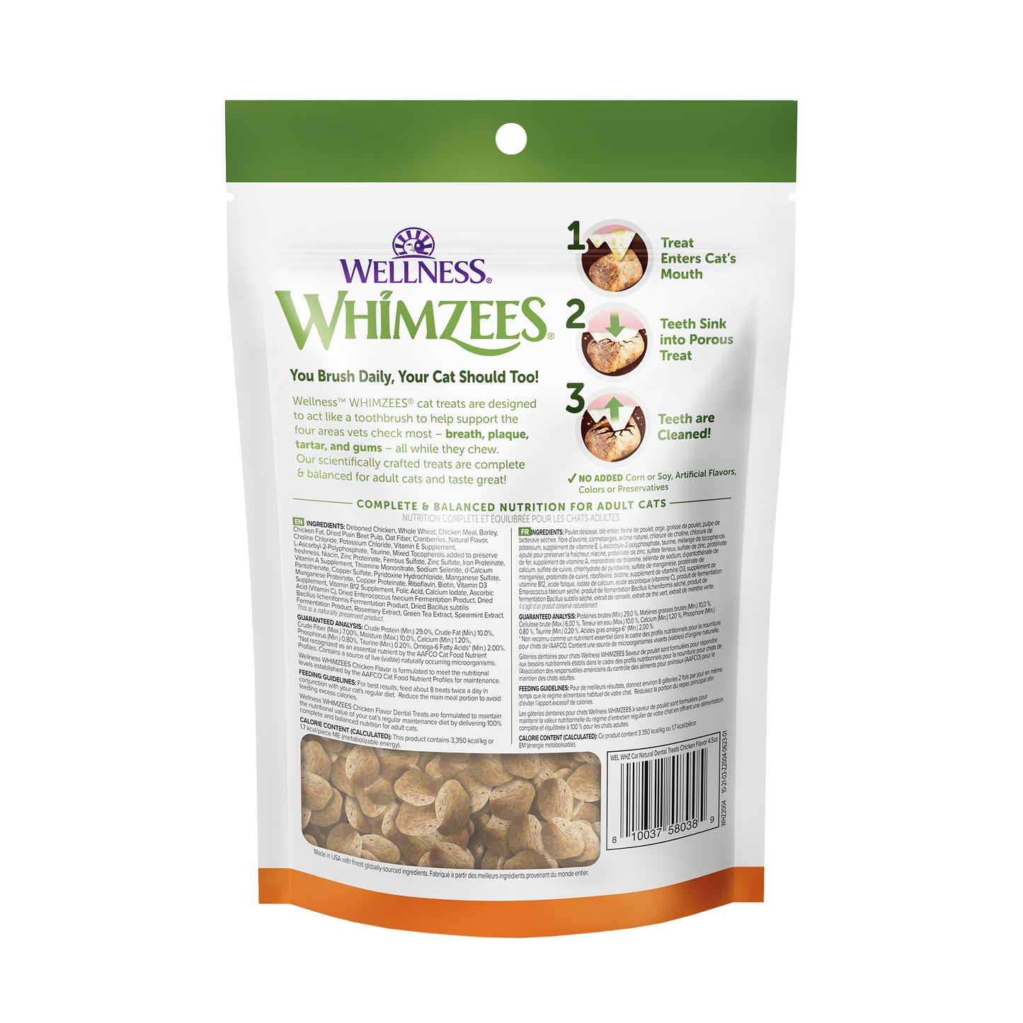 WHIMZEES Chicken Cat Dental Treats (2 sizes)