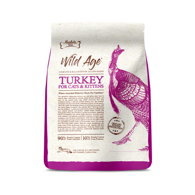 Absolute Bites Wild Age Turkey Cat Dry Food (2 Sizes)
