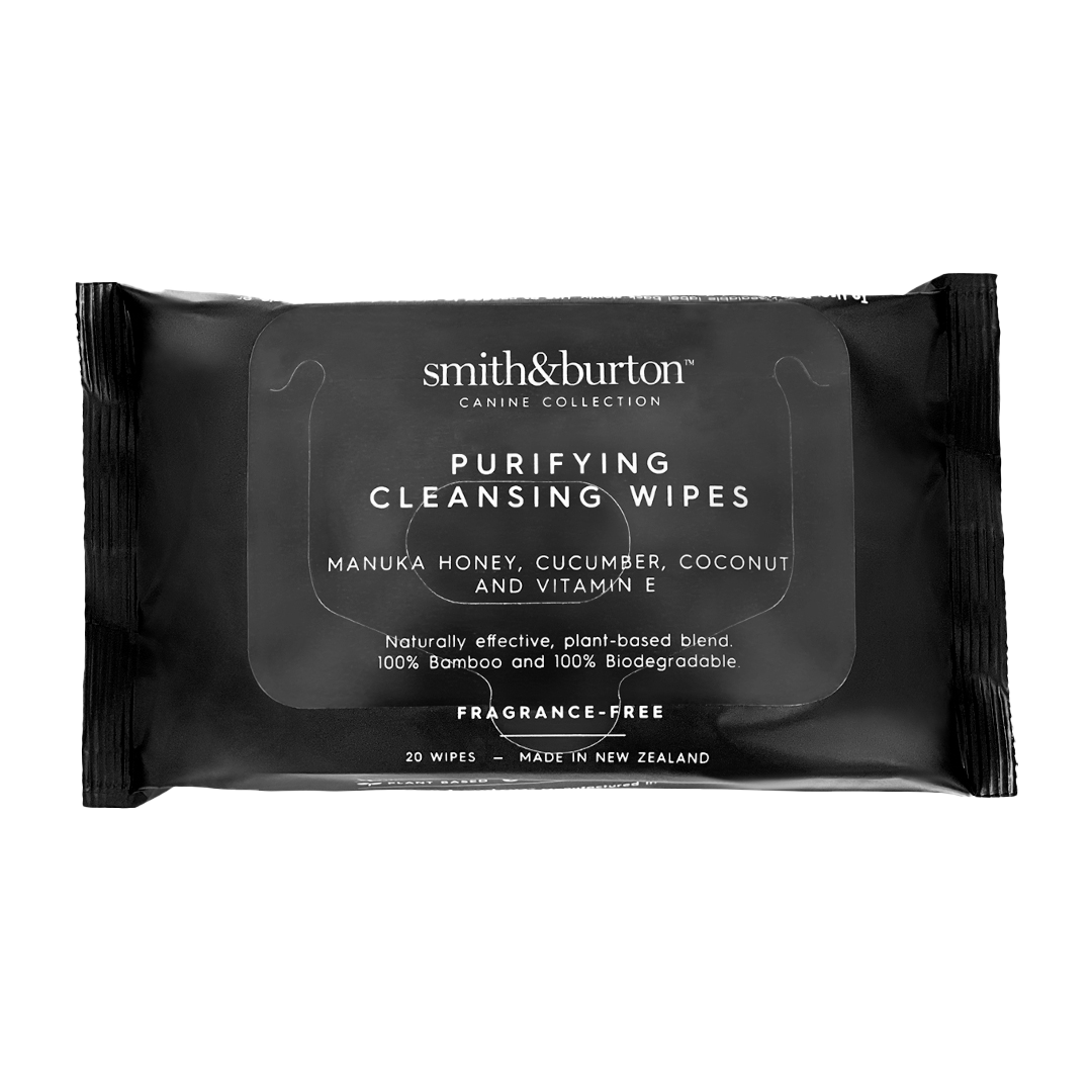 Smith&Burton Purifying Cleansing Wipes for Dogs & Cats 20pc
