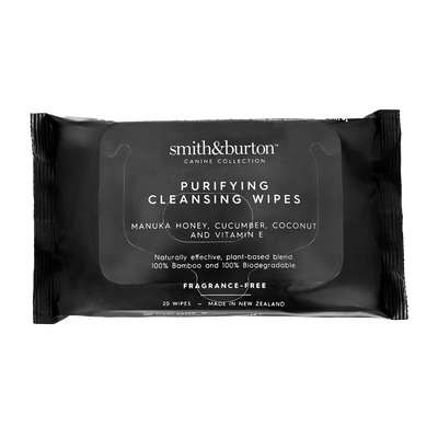 Smith&Burton Purifying Cleansing Wipes for Dogs & Cats 20pc